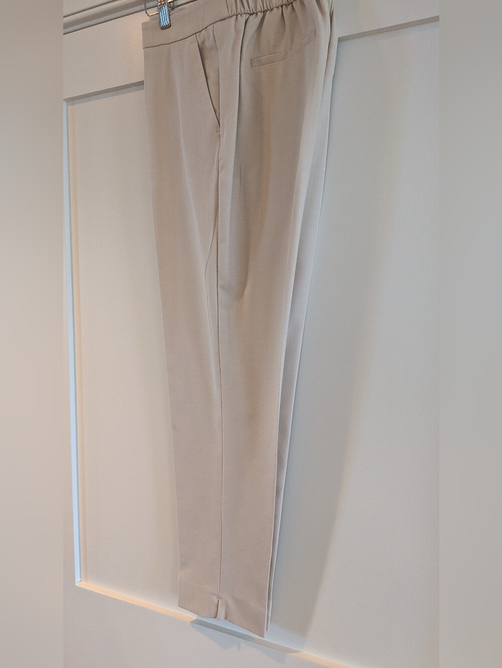 Banana Republic Hayden Pant, Oyster Color, Size 8 - Picture 7 of 7